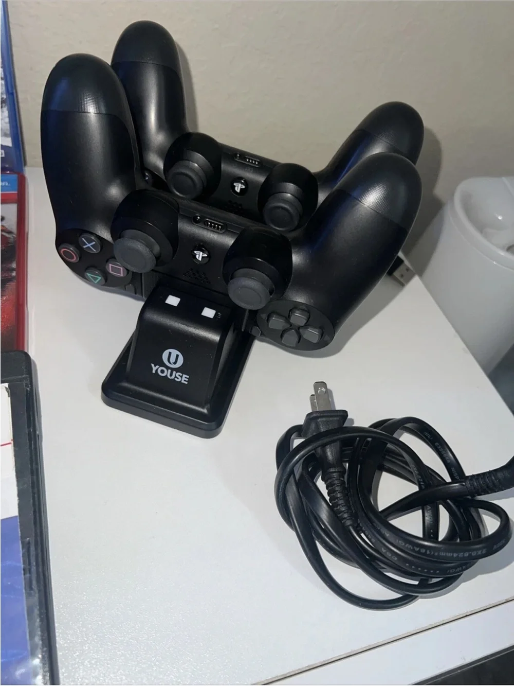 Sony Play S 4 Slim 500GB Gaming Console with 2 Controllers,15 Games, And Charger